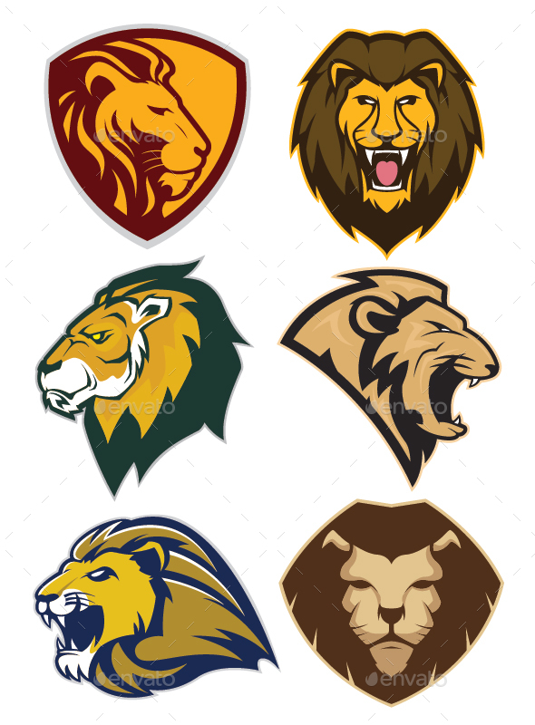 Lion Mascot Logo by sundatoon | GraphicRiver